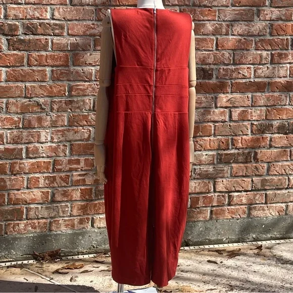 Express orange bodycon form fitting midi dress / XL / Excellent condition - Picture 10 of 17